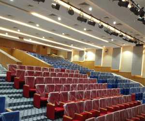 Acoustics in auditoriums
